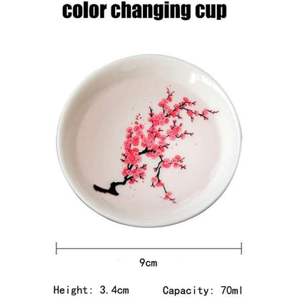 BowLift | Magic Cold Hot Temperature Color Changing Sakura Sake Cup