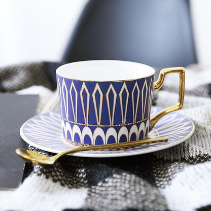 Skanto | Coffee Cups + Saucers + Spoons
