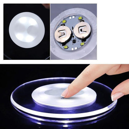 BowLift | Acrylic LED Light Up Coasters