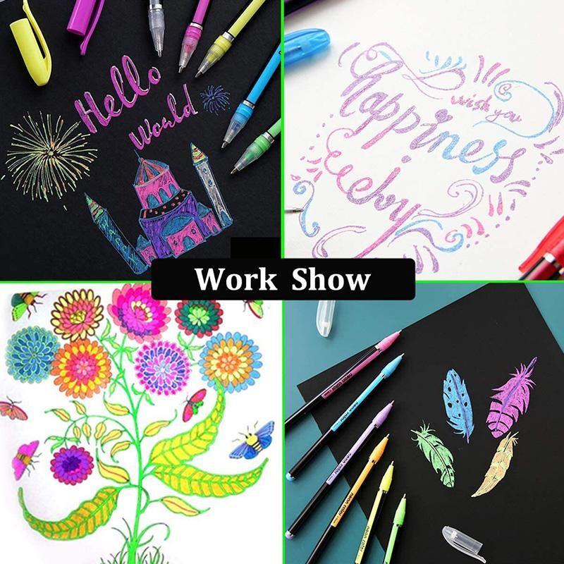 Skanto | Multi-color Glitter Pens