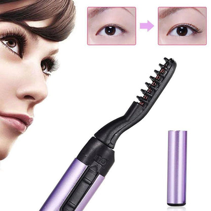 Skanto | Electric Heated Eyelash Curler with Comb Design