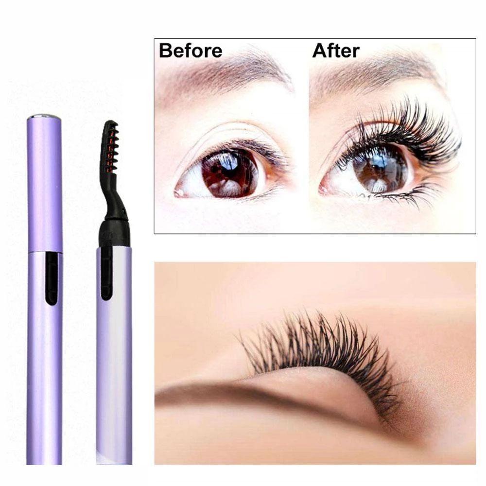 Skanto | Electric Heated Eyelash Curler with Comb Design