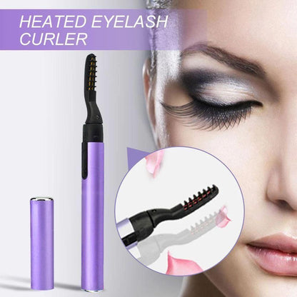 Skanto | Electric Heated Eyelash Curler with Comb Design