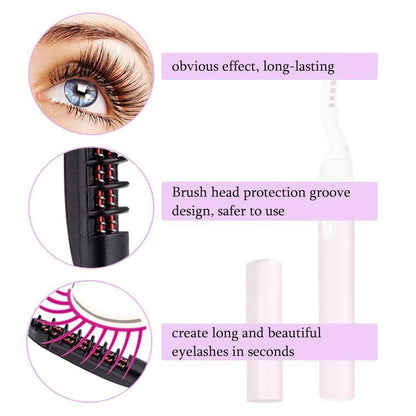 BowLift | Electric Heated Eyelash Curler with Comb Design