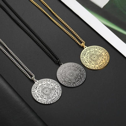 Skanto | Stainless Steel Round Necklace
