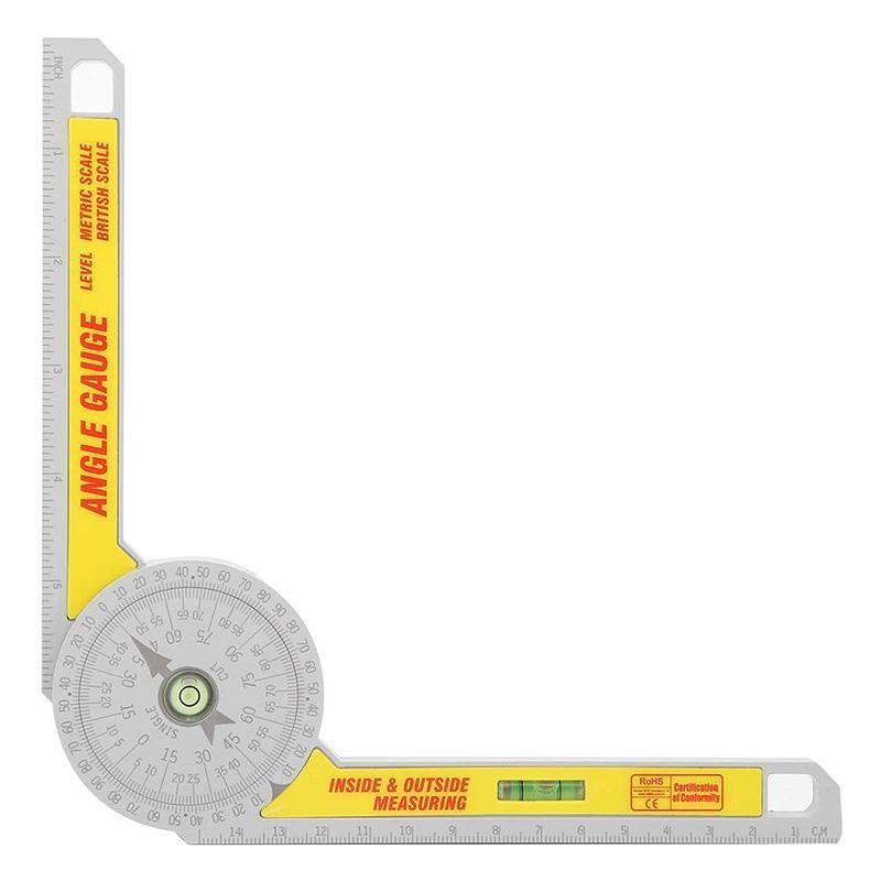Skanto | 360° Angle Measurer | Precise Tool for Angle Measurement | Yellow