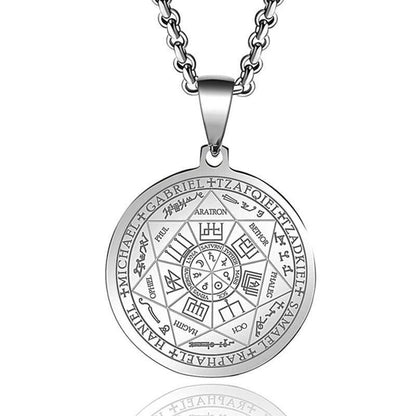 Skanto | Stainless Steel Round Necklace