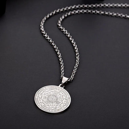 Skanto | Stainless Steel Round Necklace