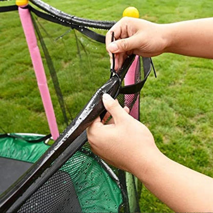 Trampoline water sprinkler