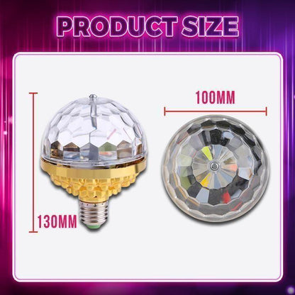 Skanto | Disco Ball Lamp RGB Rotating LED Party Bulb