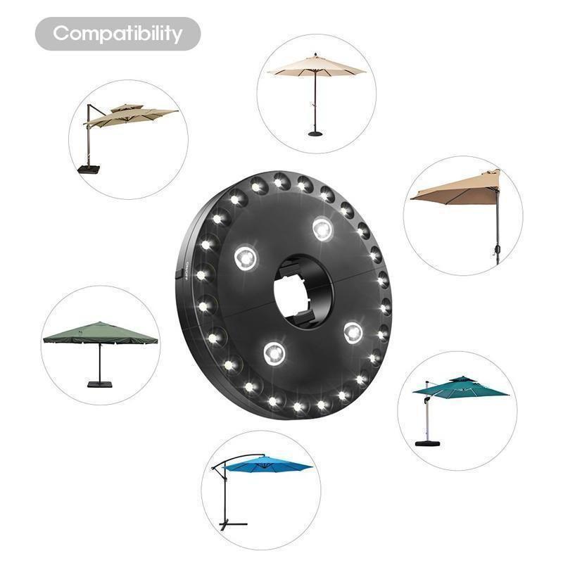 BowLift | Patio Umbrella Light Pole Mounted