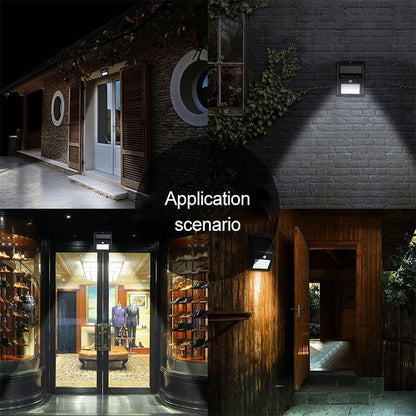 Skanto | 20 LED Solar Outdoor Lights, Super Bright Wall Lamp with Motion Sensor