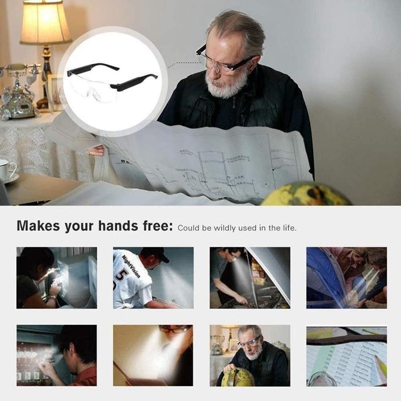 Skanto | Magnifying Glasses with LED Lamp