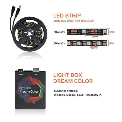 Skanto | TV PC Dream Screen USB LED Strips