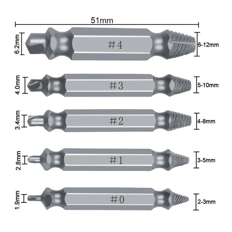 BowLift | Double Head Screw Extractor