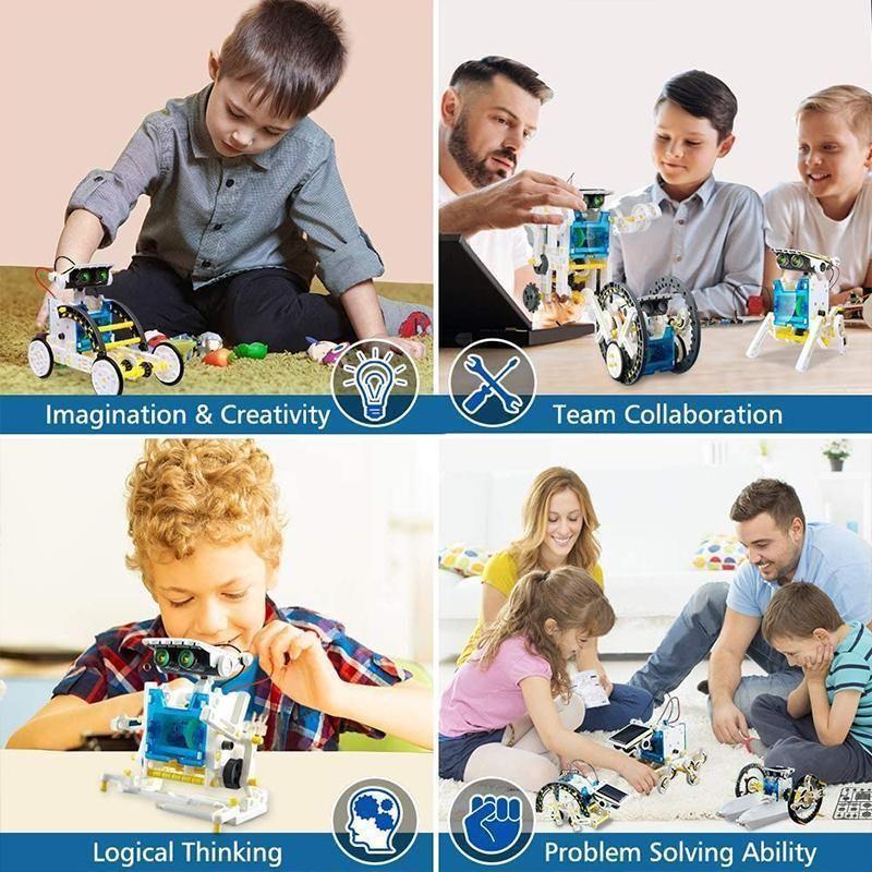 Skanto | 13-in-1 Educational Solar Robot Toy