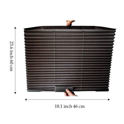 BowLift | Car Window Sun Shade Curtain With 3M Adhesive, Black