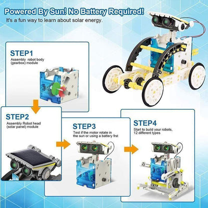 Skanto | 13-in-1 Educational Solar Robot Toy