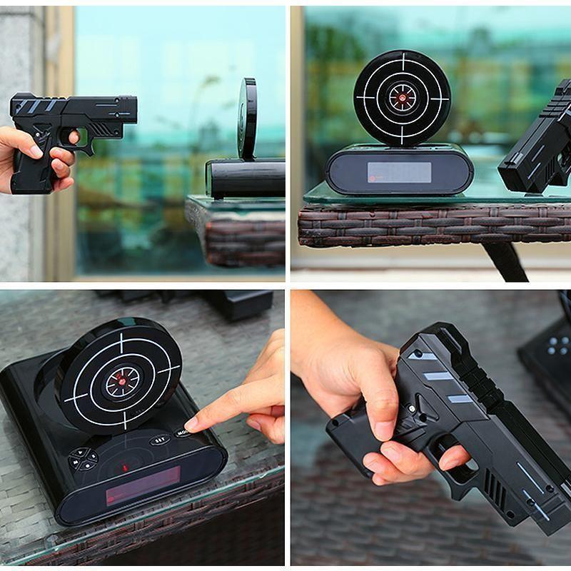Skanto | Gun Target Alarm Clock