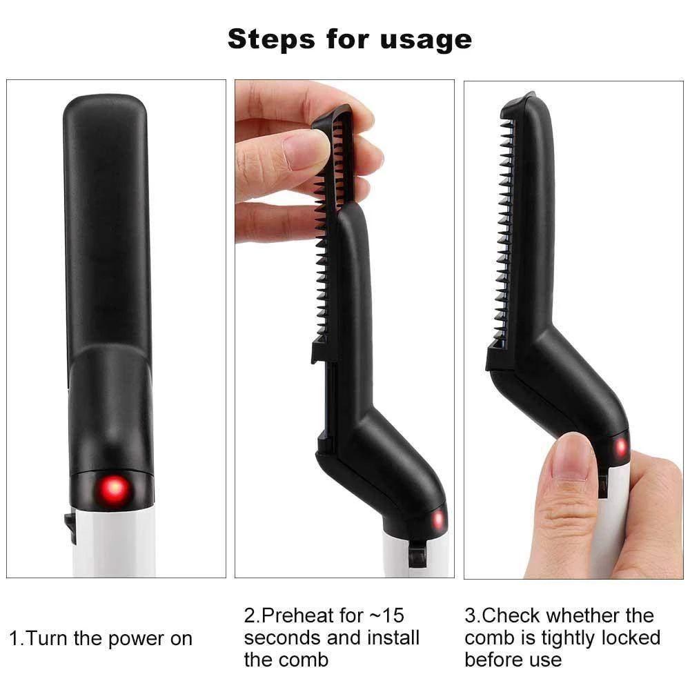 BowLift | Men Beard & Hair Straightening Comb