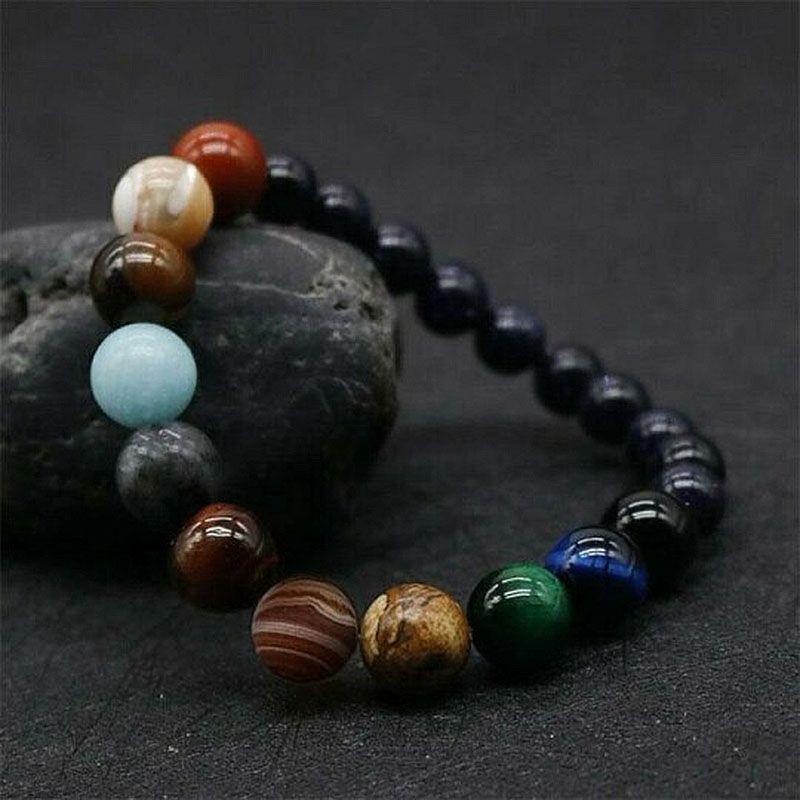 BowLift | Natural Stone Solar System Bracelet