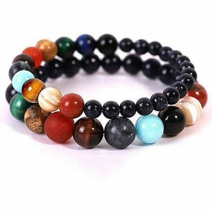 BowLift | Natural Stone Solar System Bracelet