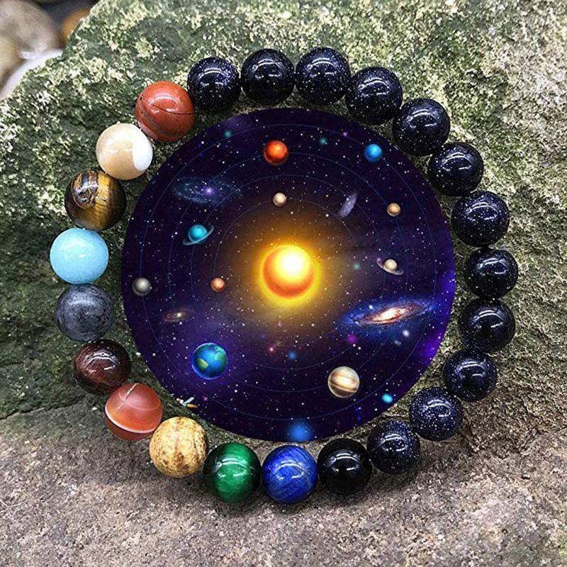 BowLift | Natural Stone Solar System Bracelet