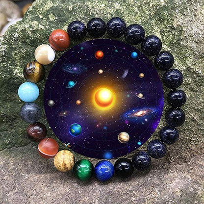 BowLift | Natural Stone Solar System Bracelet