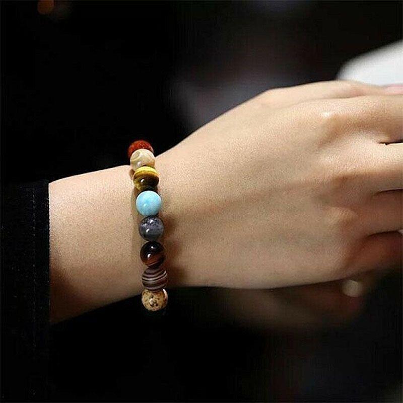 BowLift | Natural Stone Solar System Bracelet