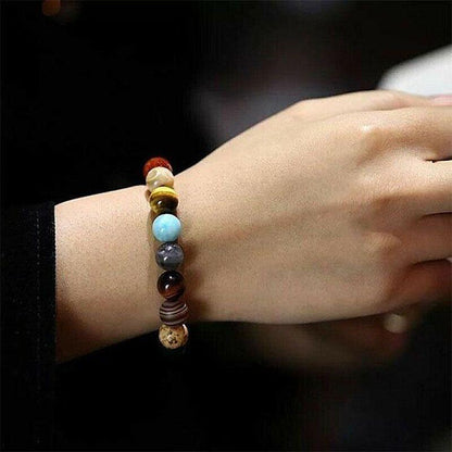 BowLift | Natural Stone Solar System Bracelet