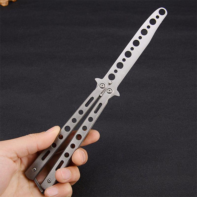 Butterfly knife training tool