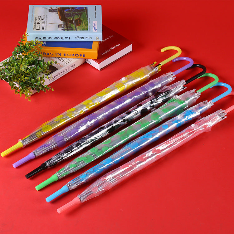 Women's Transparent Umbrella Bowlift
