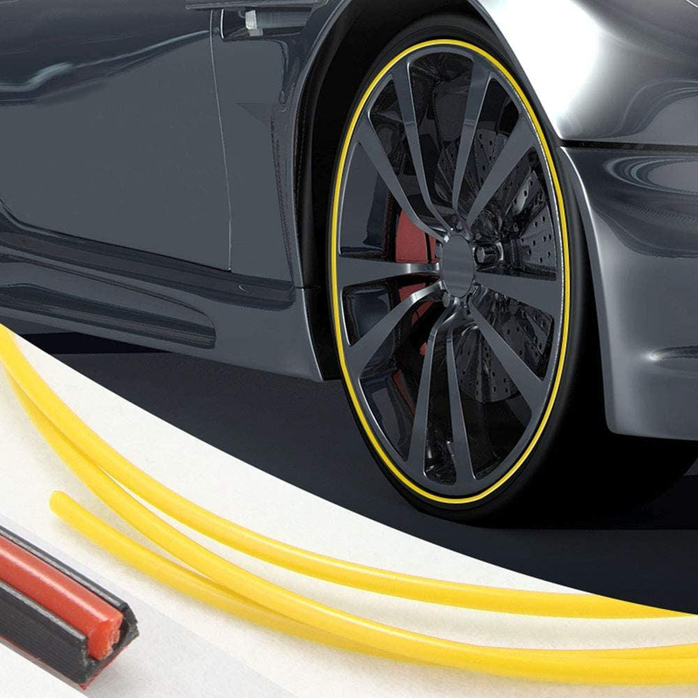 BowLift | Wheel Rim Protector | High Adhesion, Easy Installation & Curb Scrape Prevention for Flashy Automobile Rims