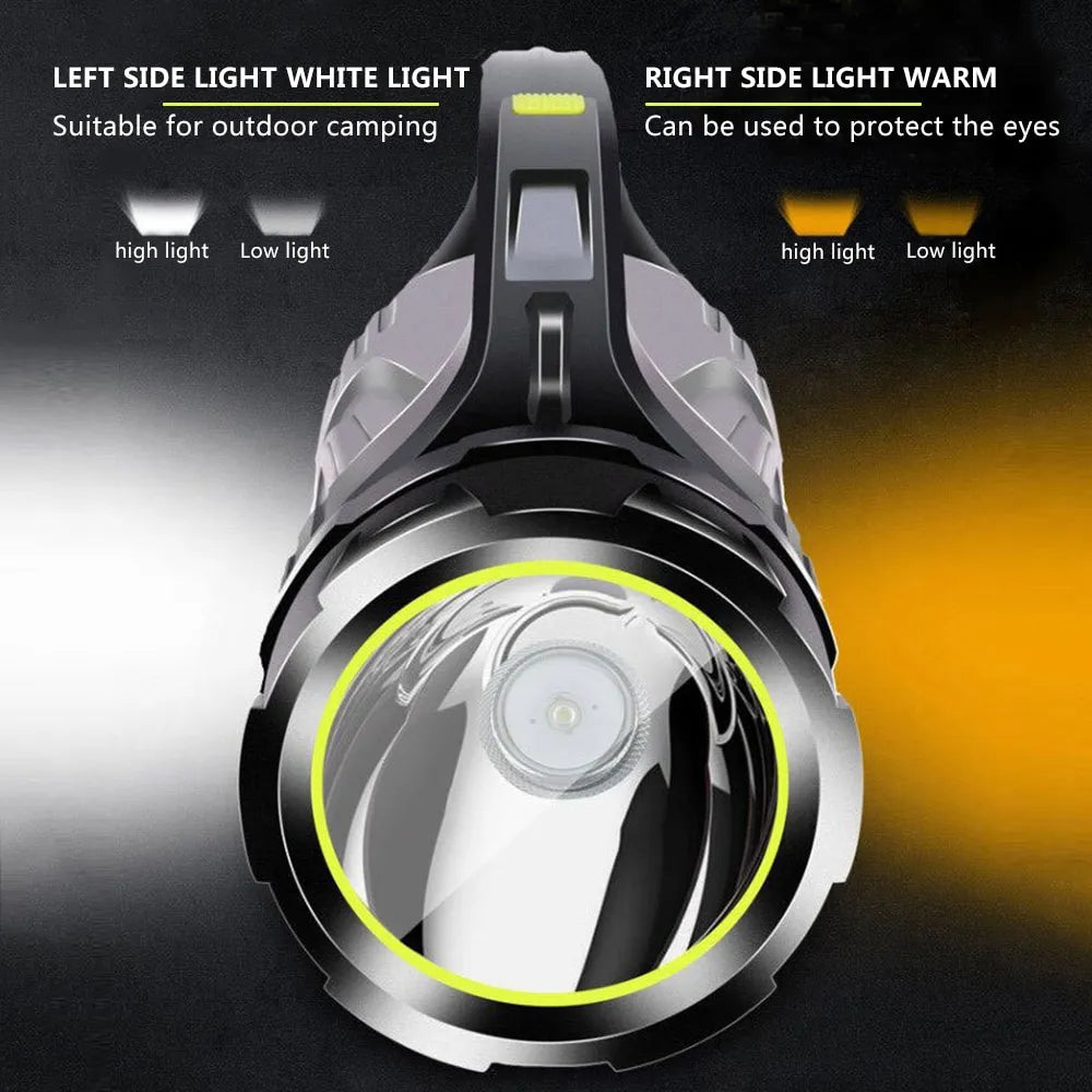 Skanto | LED Double-Sided Flashlight – Waterproof Work Light for Outdoors and Emergencies