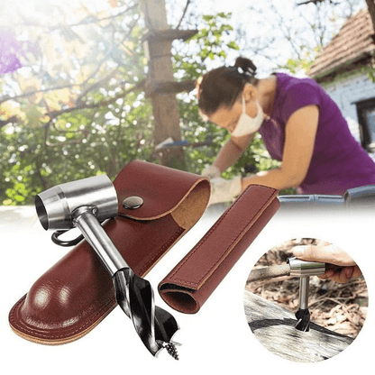 Skanto | SAKER® UPGRADE BUSHCRAFT HAND DRILL WITH WRENCH