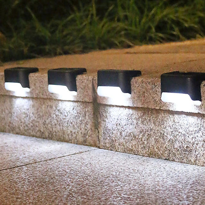 Waterproof Outdoor Stair Solar Lights (4 Pack)