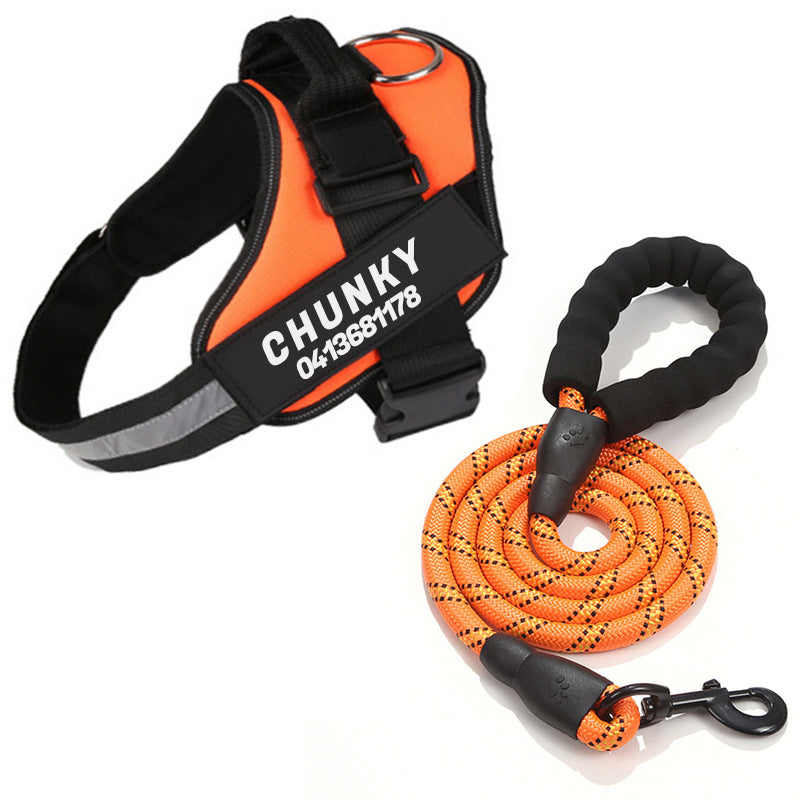 Skanto | Personalized No-Pull Dog Harness with Adjustable Fit