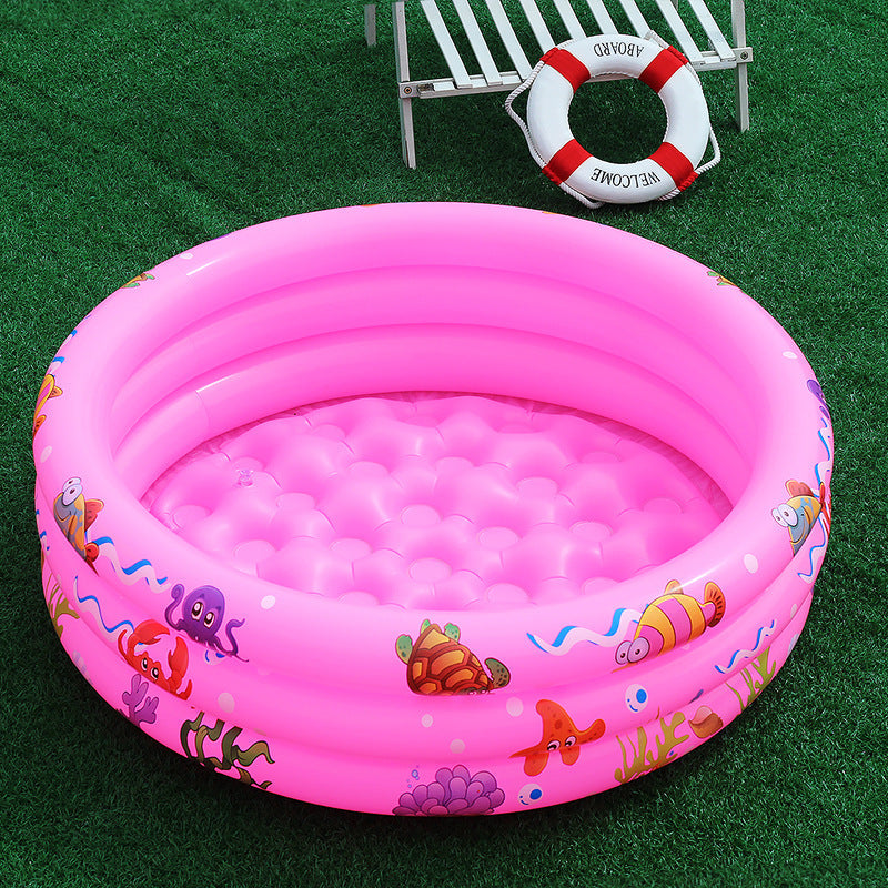 Inflatable children's pool with maritime design Skanto