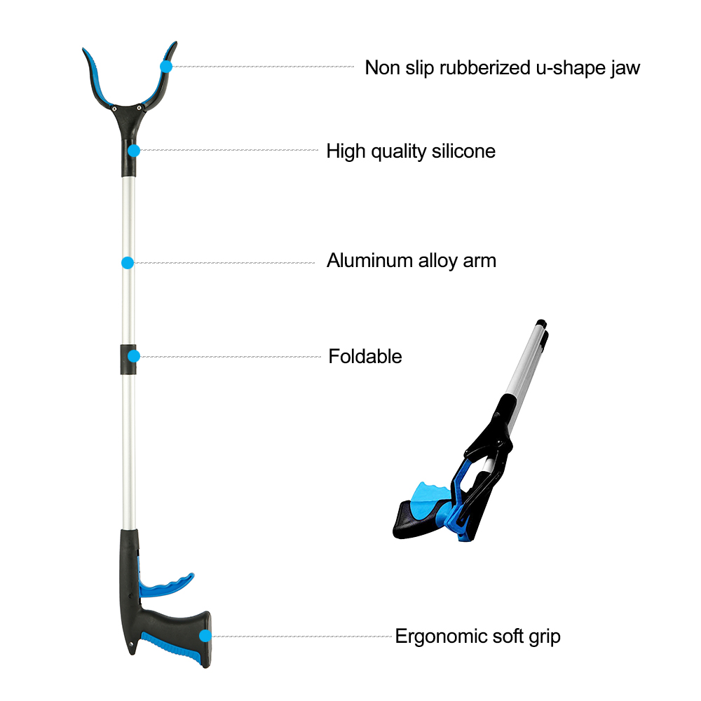 Heavy-duty Grabber Stick Tool: Portable, rotatable, lightweight, and ultimate solution for hard-to-reach places