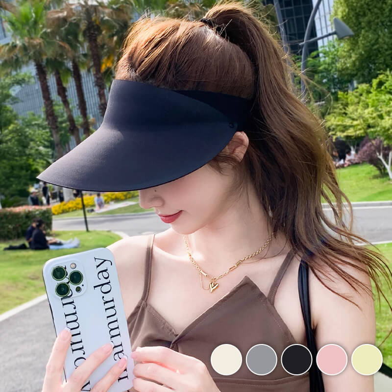 🔥UV Non-marking integrated sun protection hat