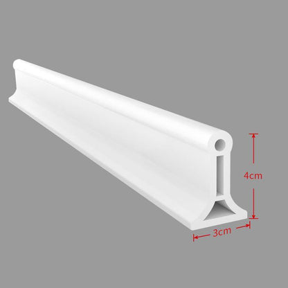 Sandsberg | Silicone Water Retention Strip | Flexible Splash Guard for Shower