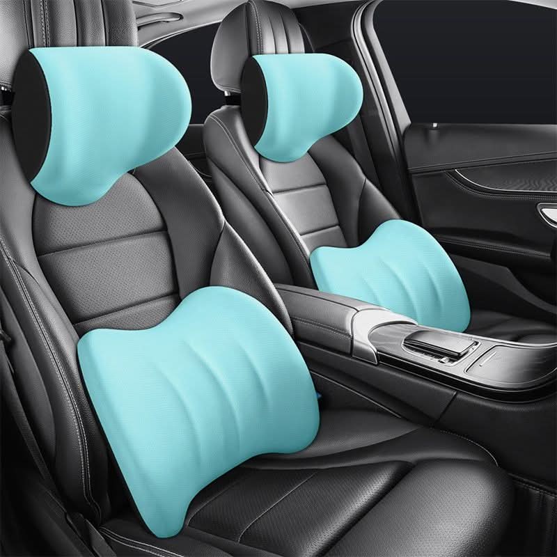 BowLift | Memory Foam Car Headrest and Back Support Cushion