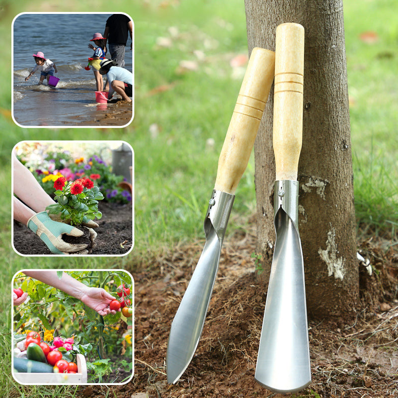 Skanto | Garden Tools - Weeding Spade, Transplanting Spade and Rake