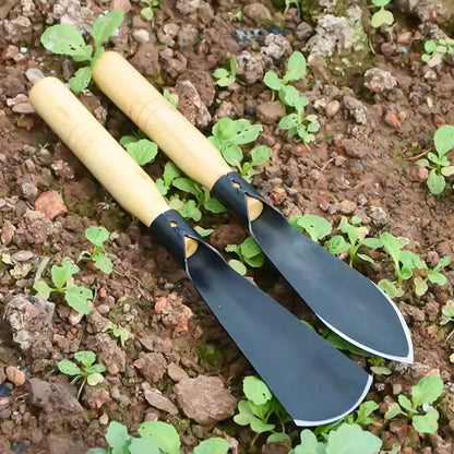 Skanto | Garden Tools - Weeding Spade, Transplanting Spade and Rake