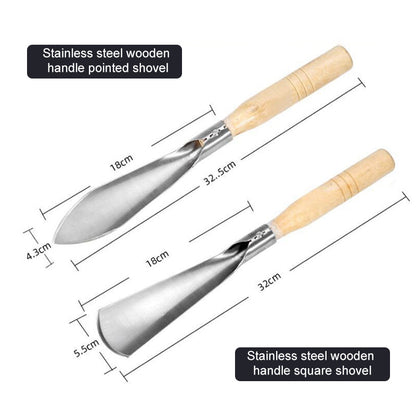 Skanto | Garden Tools - Weeding Spade, Transplanting Spade and Rake