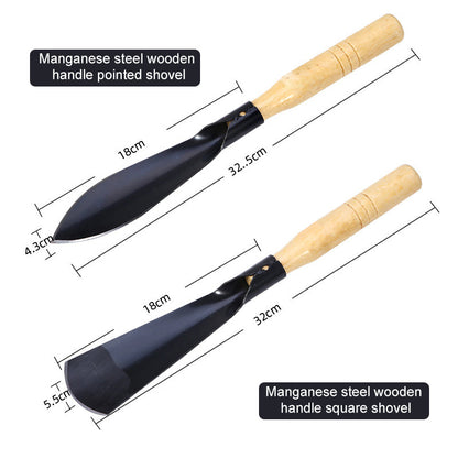 Skanto | Garden Tools - Weeding Spade, Transplanting Spade and Rake
