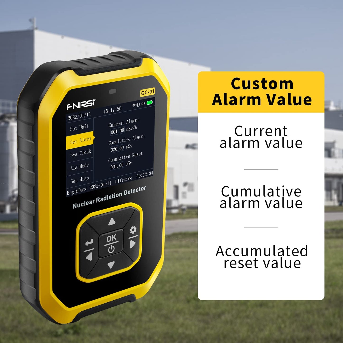 BowLift | Geiger counter nuclear radiation detector