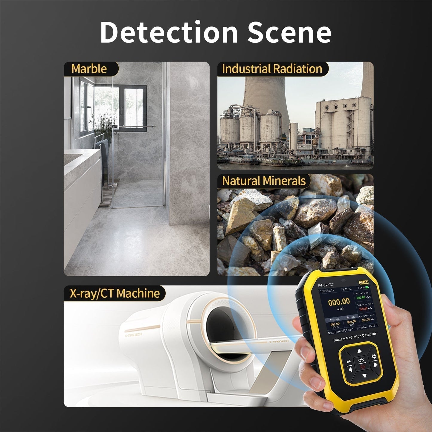 BowLift | Geiger counter nuclear radiation detector
