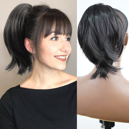 BowLift | Synthetic Claw Clip In Ponytail Hair Extensions Diy Hair Piece Hair Bun