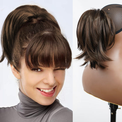 BowLift | Synthetic Claw Clip In Ponytail Hair Extensions Diy Hair Piece Hair Bun